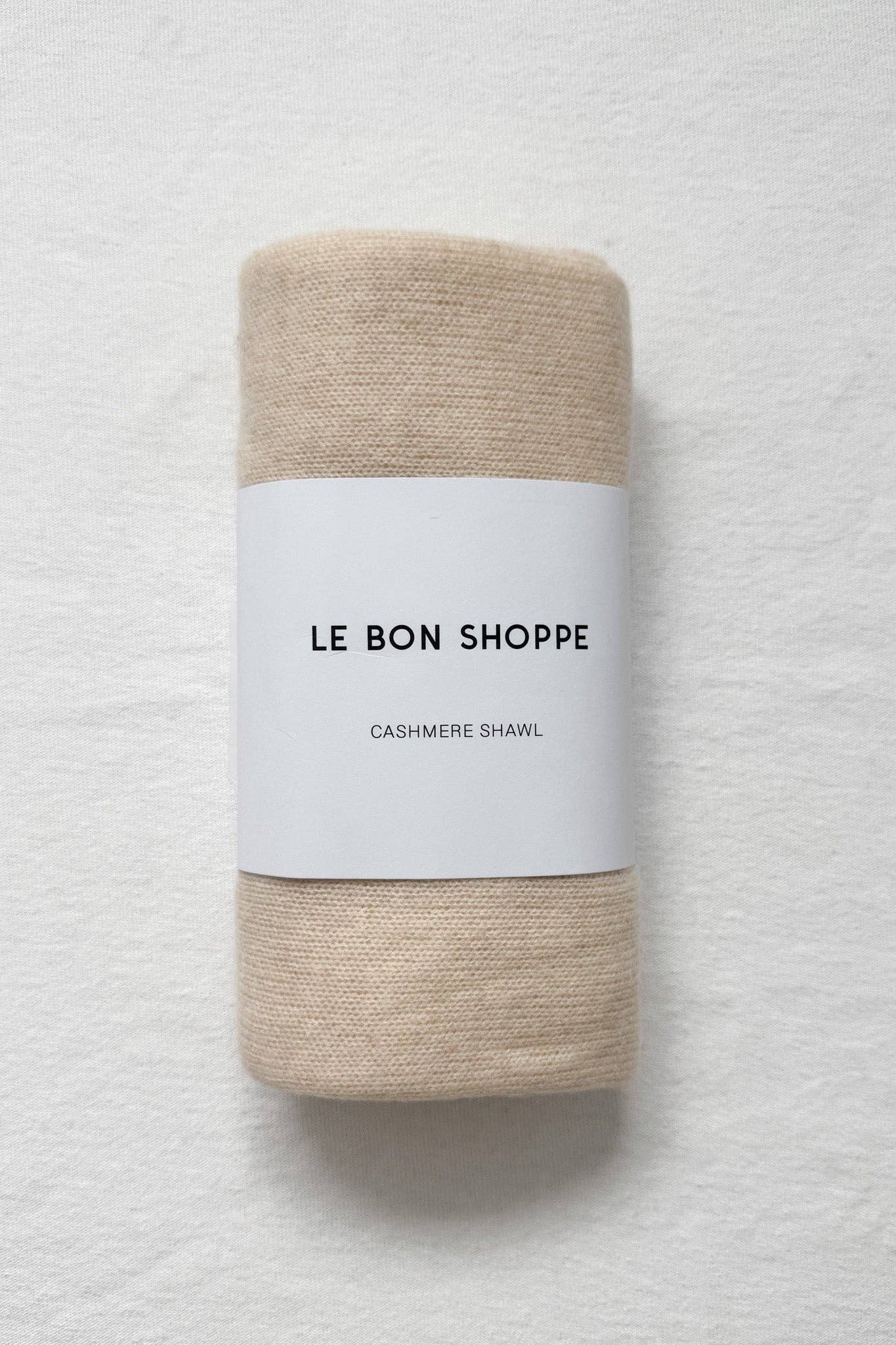Le Bon Shoppe Cashmere Shawl | BLACK