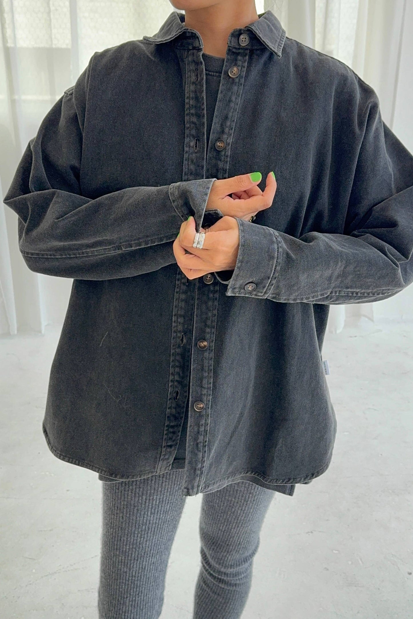 Le Bon Shoppe | Theo Jacket | Black Denim