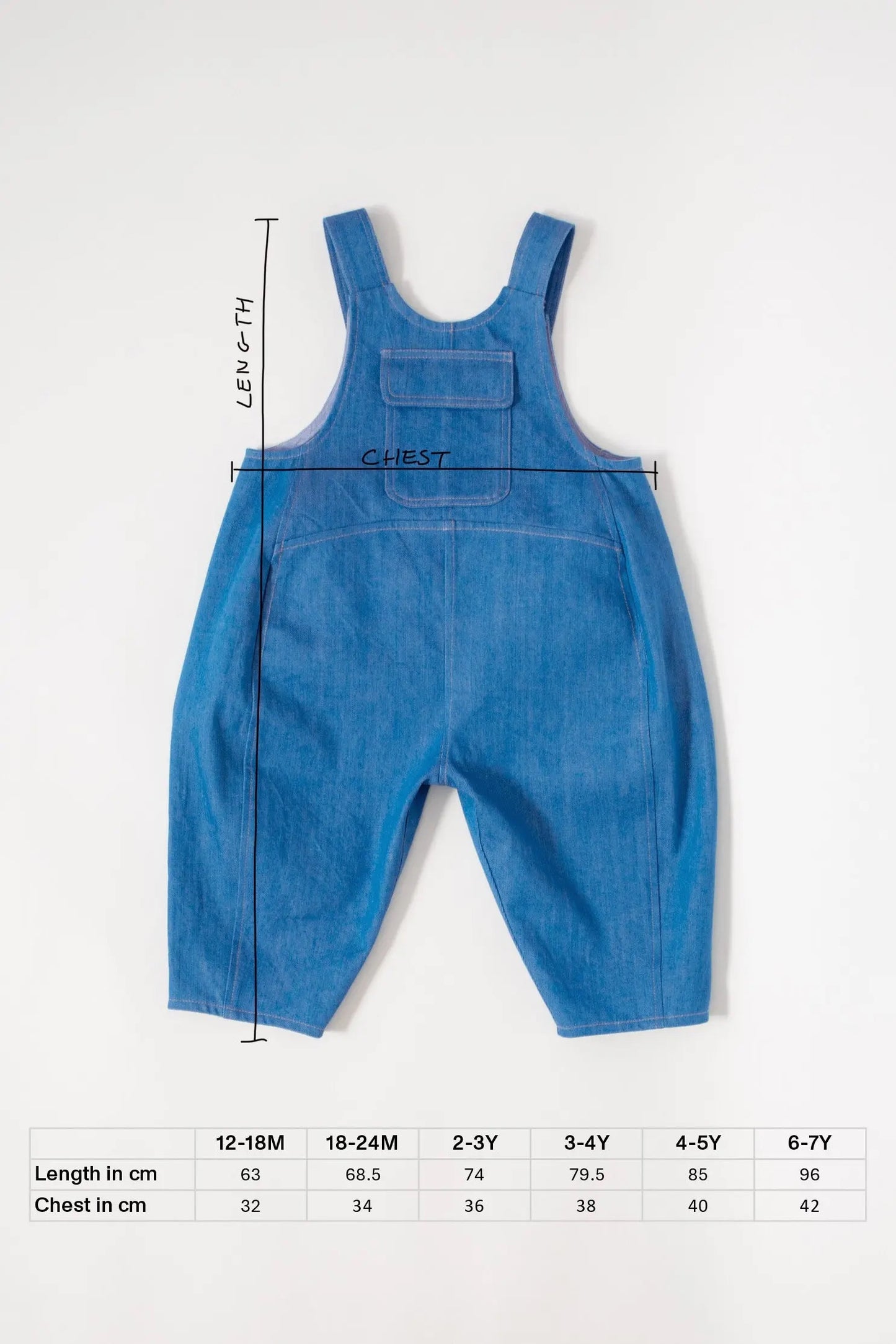 Studio Koter | KAI Denim Dungarees | Unisex
