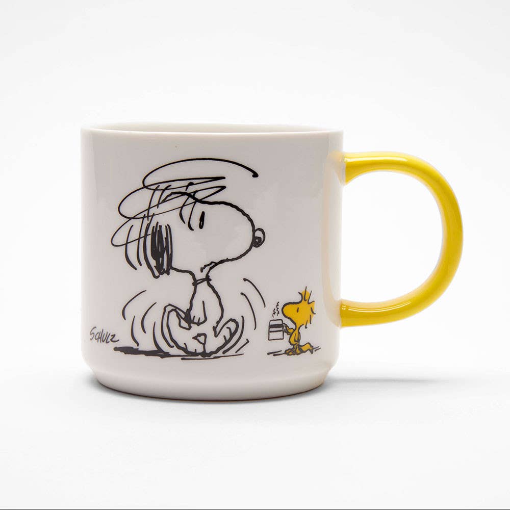 Magpie x Peanuts Coffee Mug – “I’m Not Worth a Thing Before Coffee