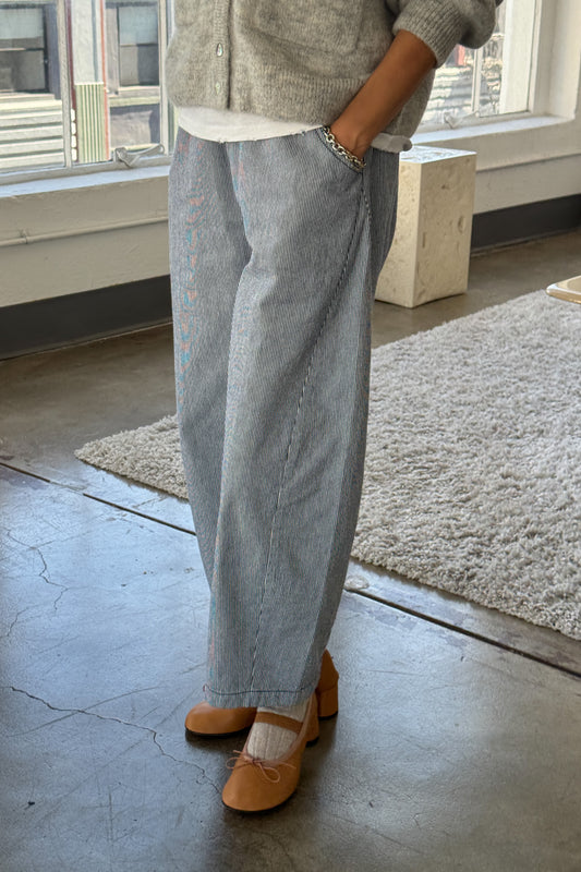 Le Bon Shoppe Arc Pants | Blue Stripe