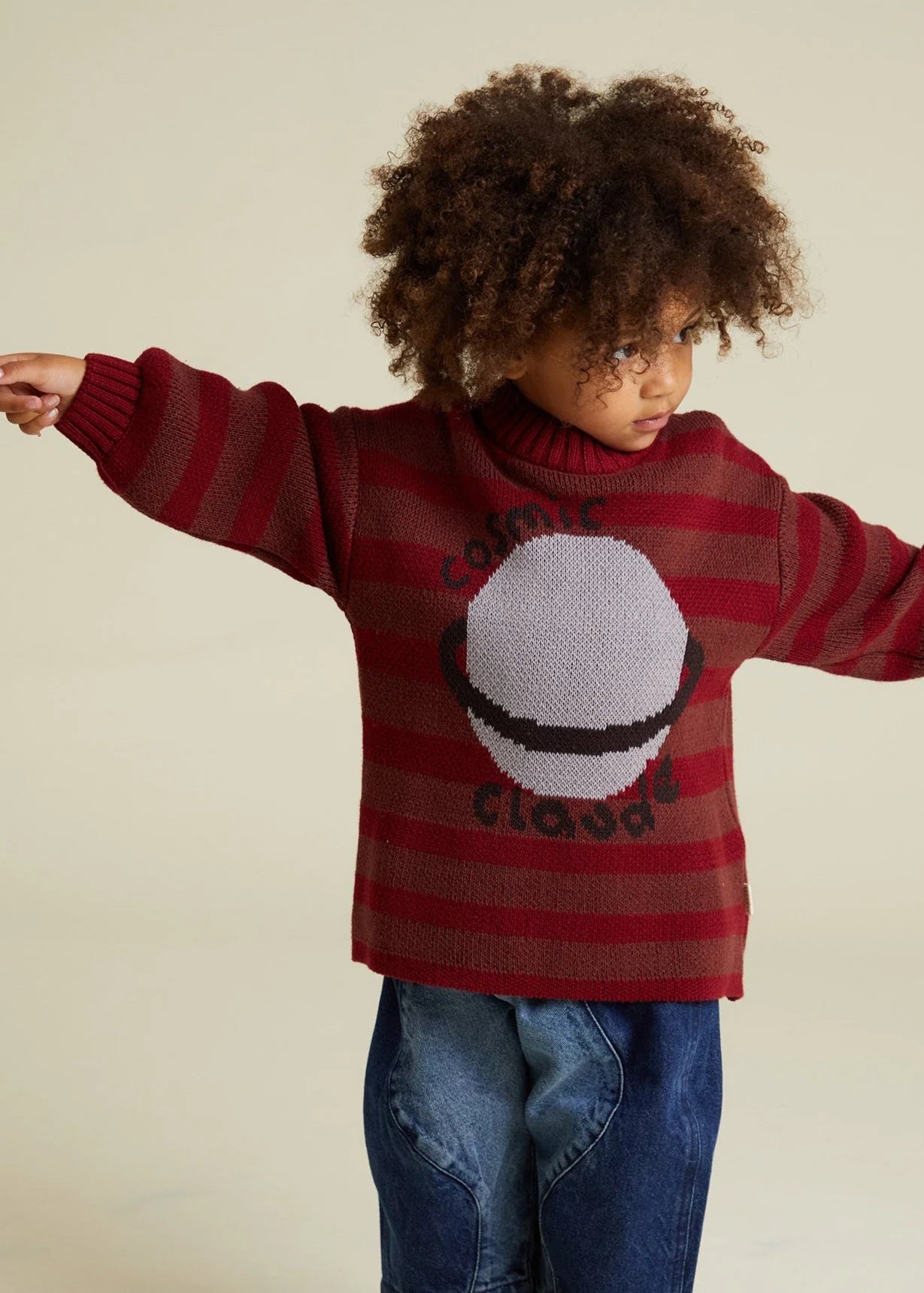 Claude & Co | Saturn Maroon Sweater
