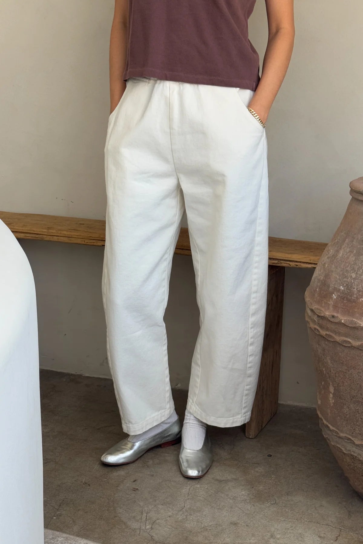 Le Bon Shoppe Arc Pants | Milk