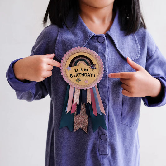 Mimi & Lula | It’s my birthday rosette