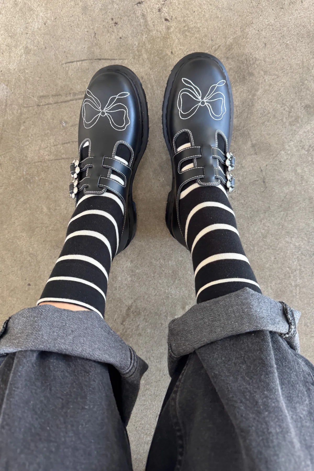 Le Bon Shoppe | Wally Socks | Black