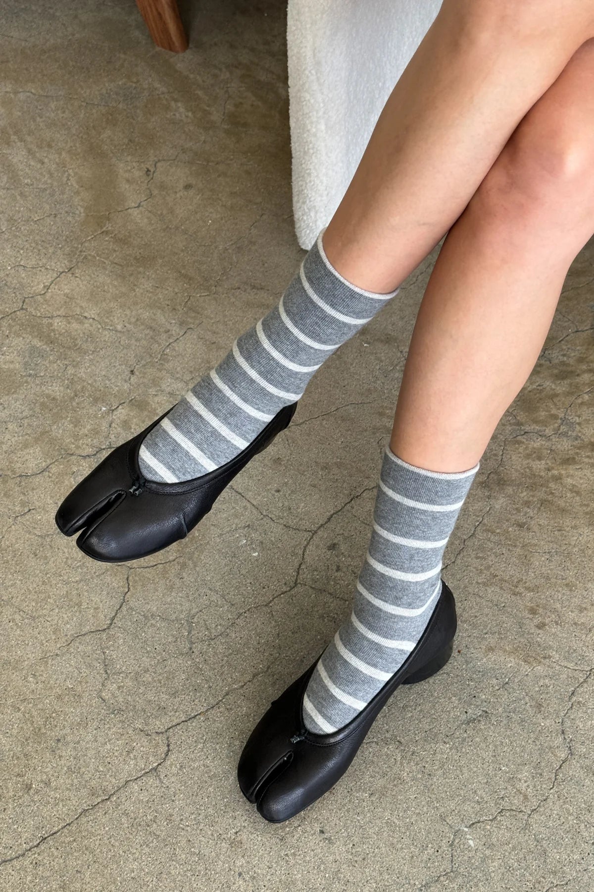 Le Bon Shoppe | Wally Socks | Cement