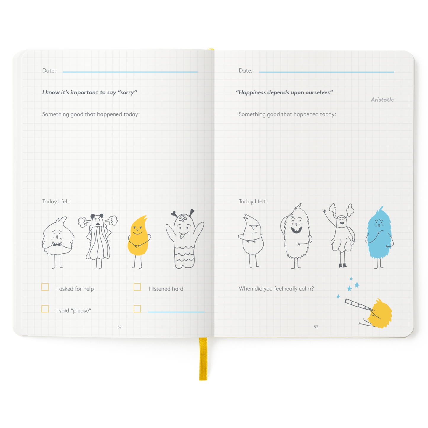 My First Happy Self Journal | For ages 3 - 6