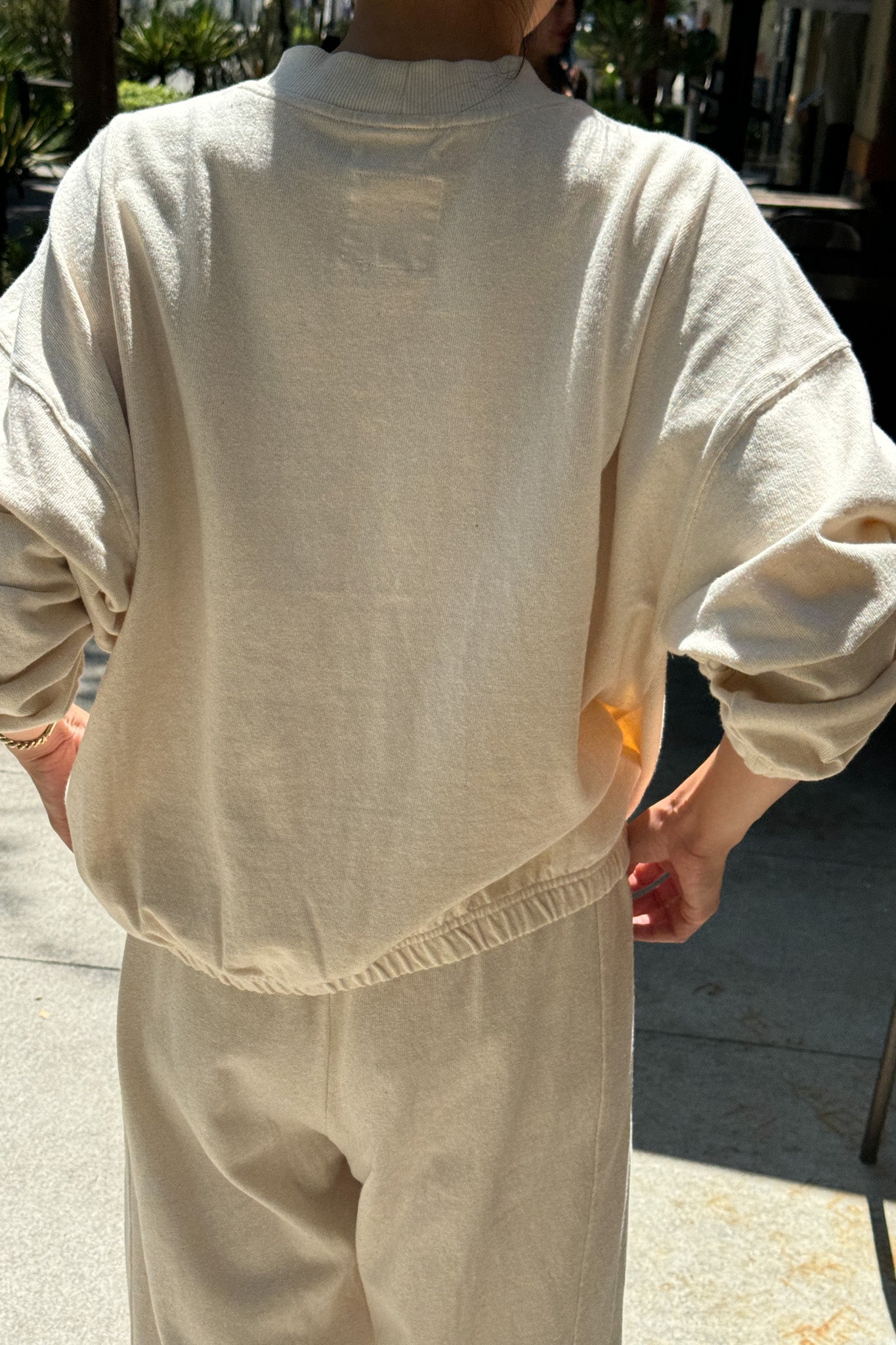 Le Bon Shoppe | Daisy Long Sleeve Top | Naturel