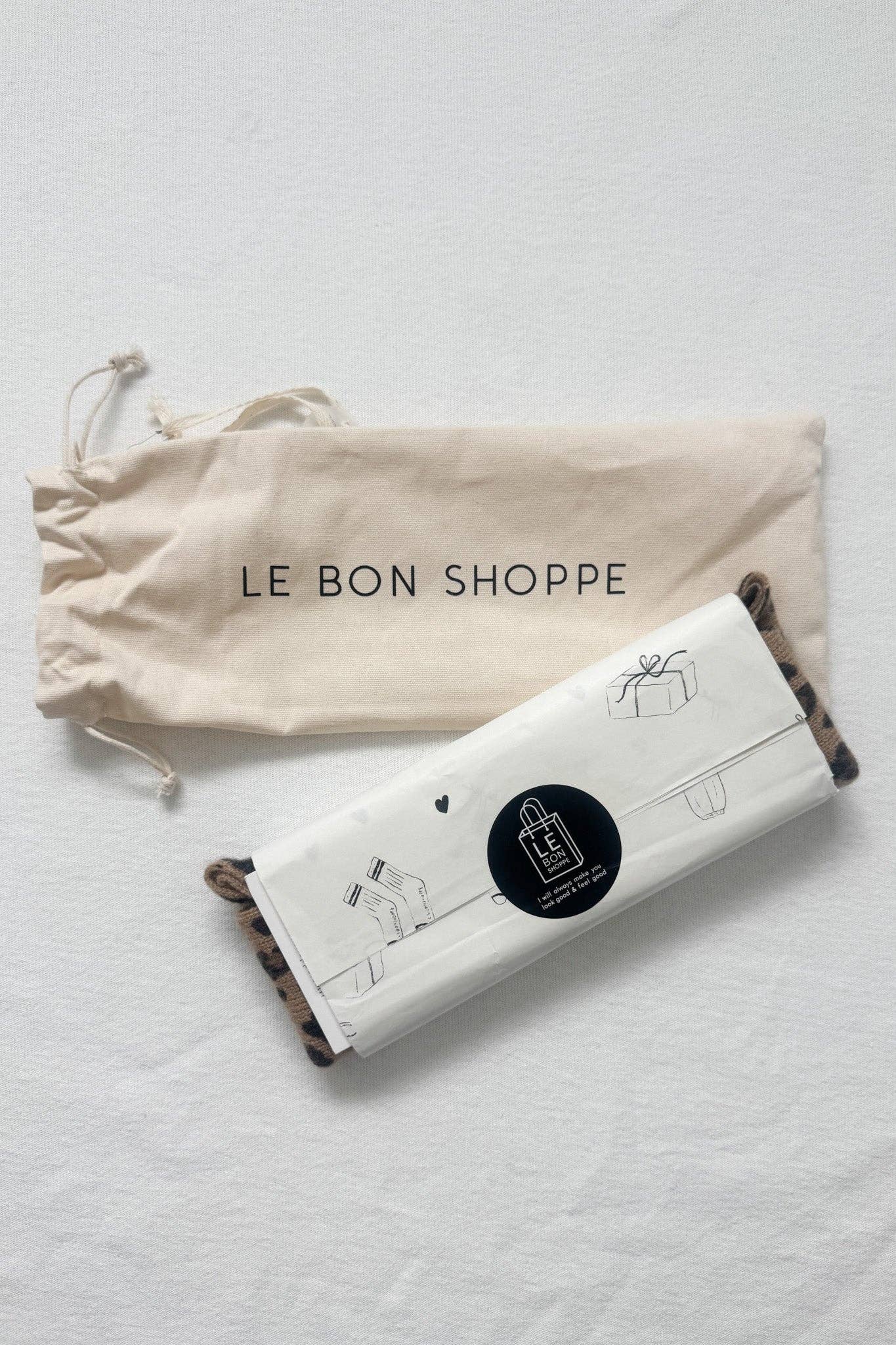 Le Bon Shoppe Cashmere Bandana | LEOPARD