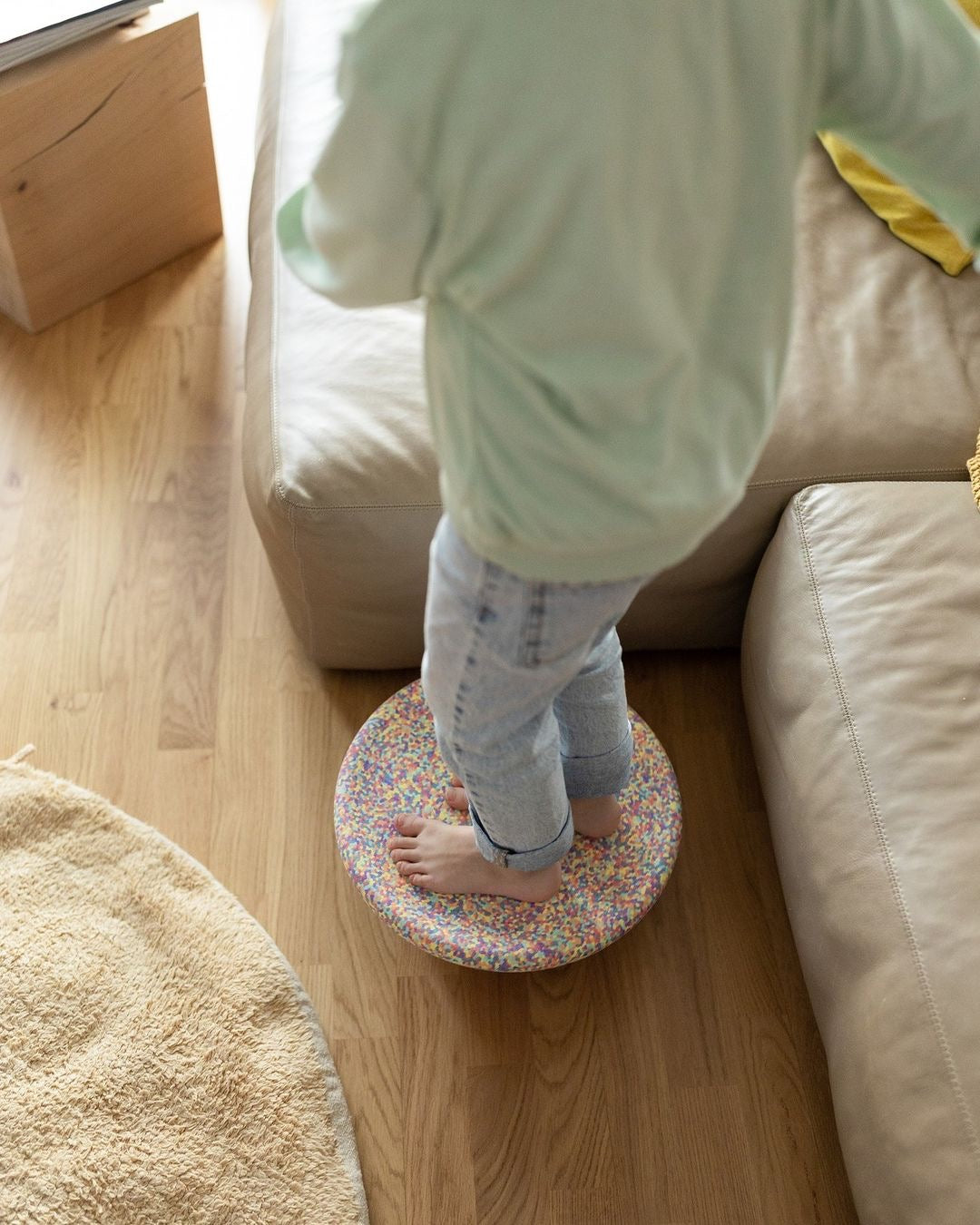 Stapelstein Board Confetti Pastel