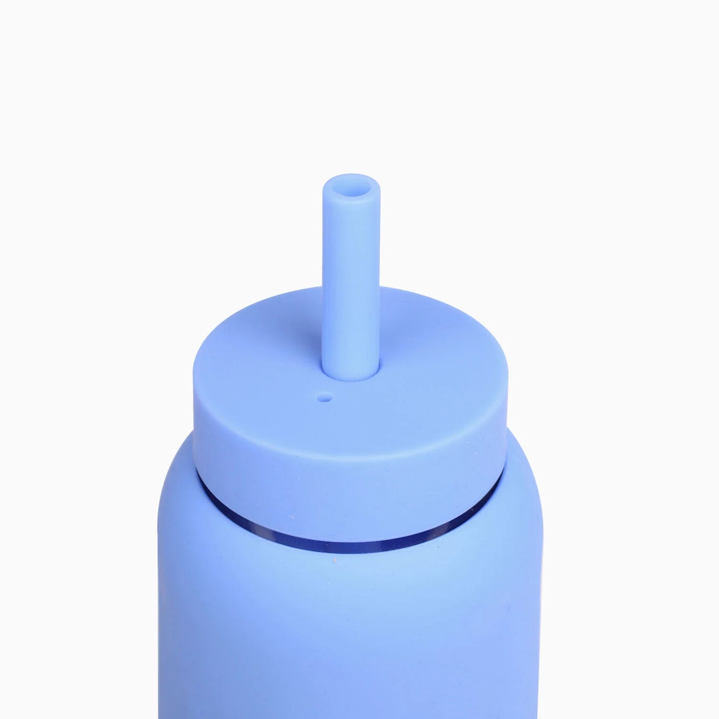 Mini Lounge Cap & Straw | Cornflower