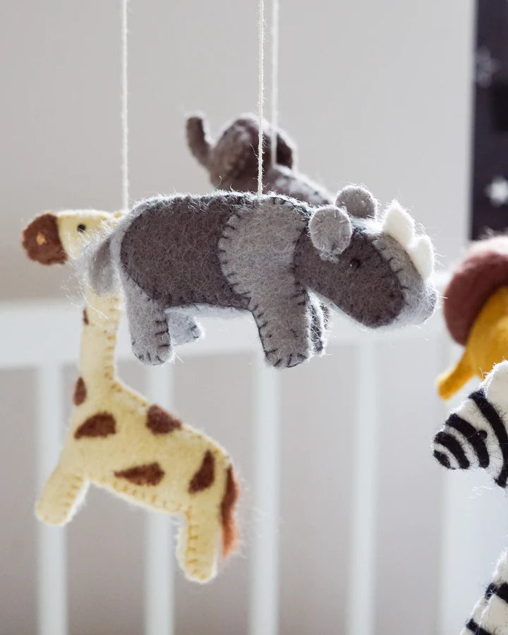 Gamcha | Felt Safari Animal Mobile