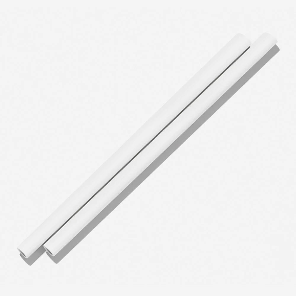 Silicone Straws | White