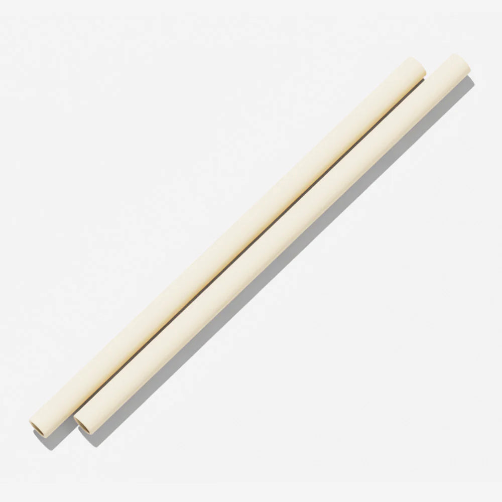 Silicone Straws | Cream