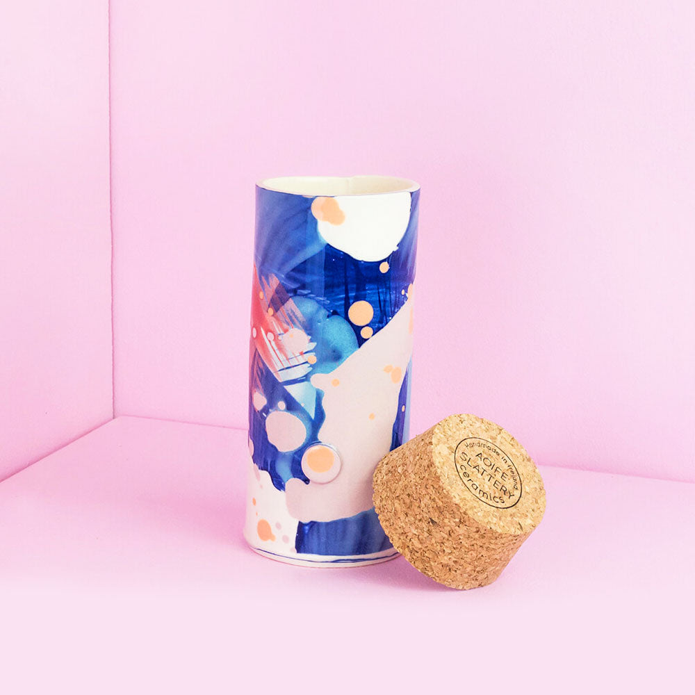 Slim Jim Canister with Cork Top