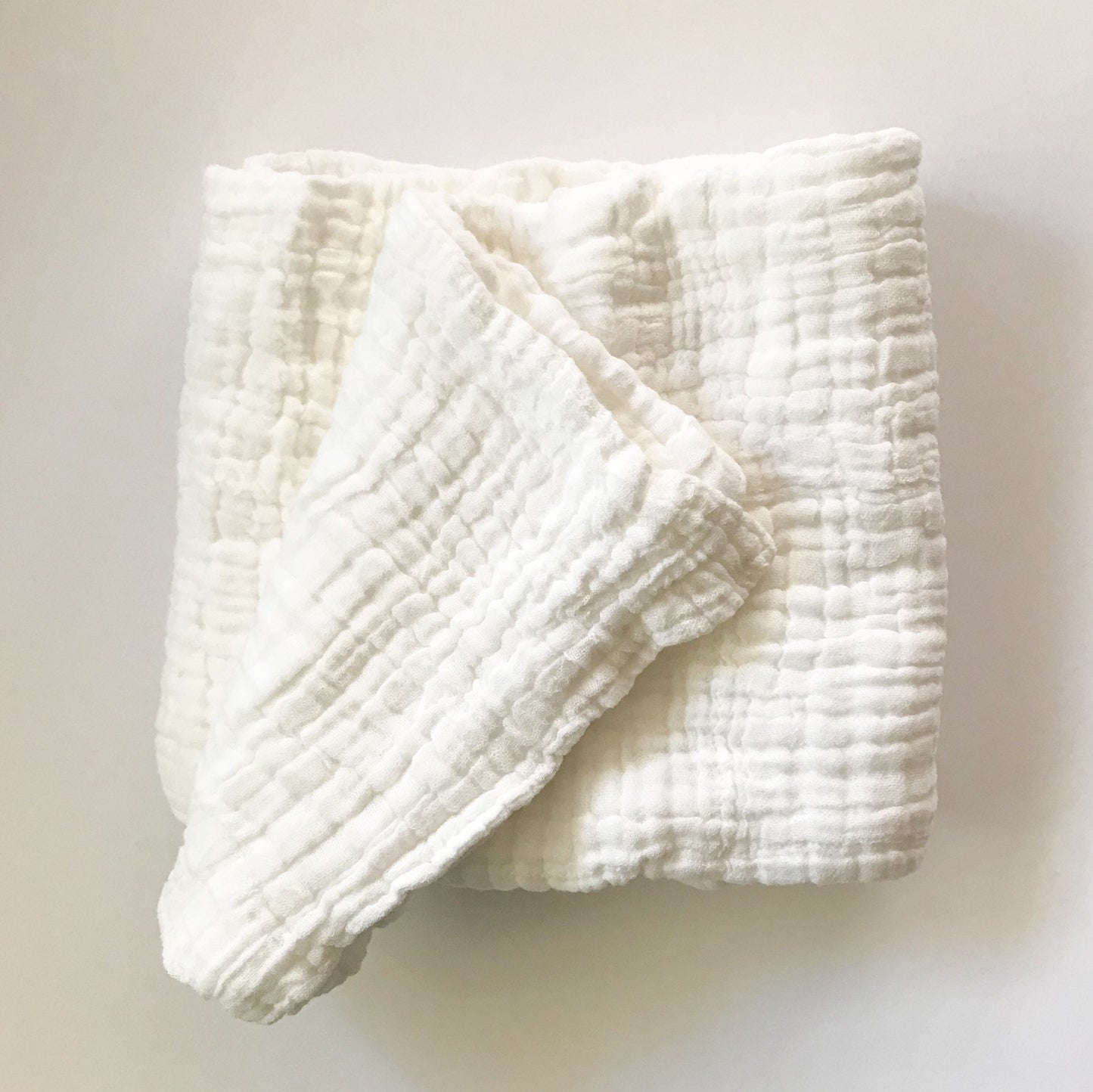 Organic Cotton Quilted Muslin Blanket