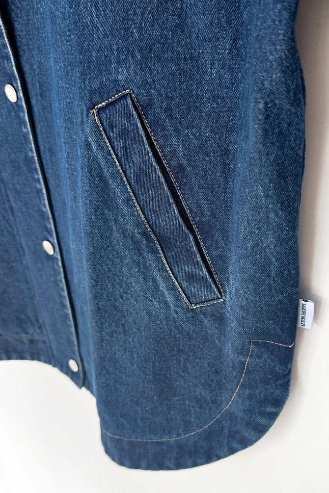 Blair Jacket | Blue Denim