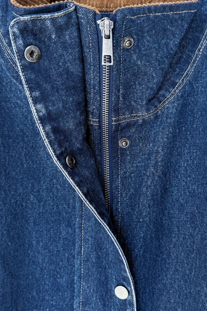 Blair Jacket | Blue Denim