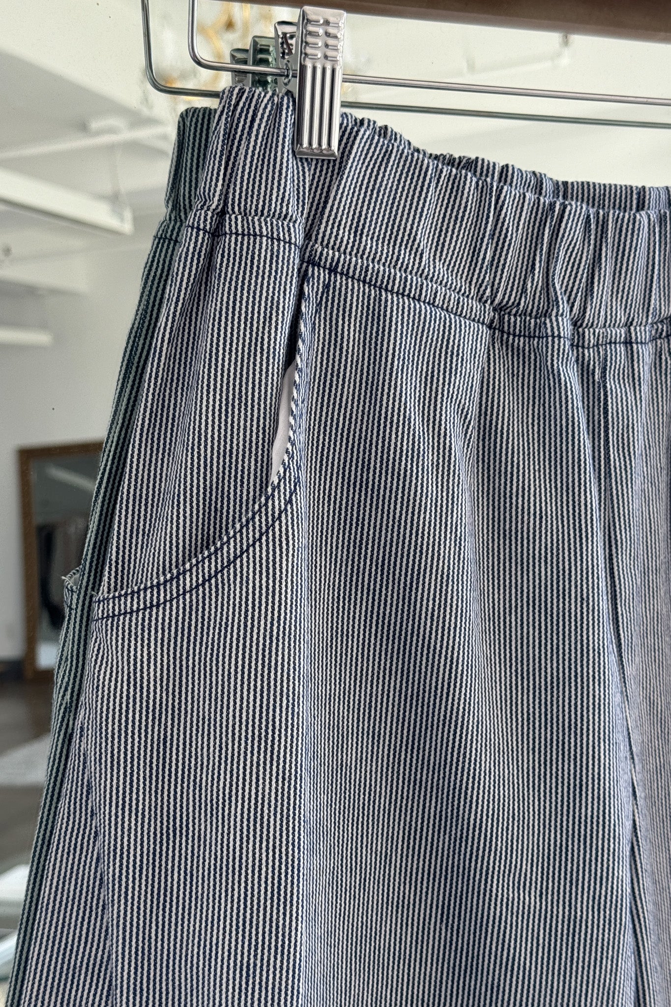Le Bon Shoppe Arc Pants | Blue Stripe