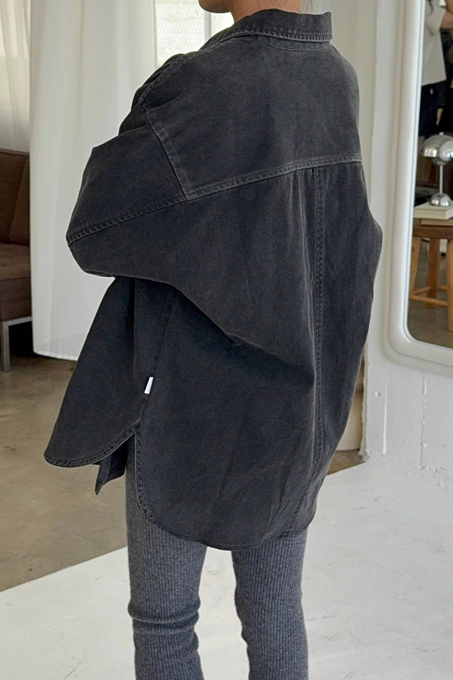 Le Bon Shoppe | Theo Jacket | Black Denim