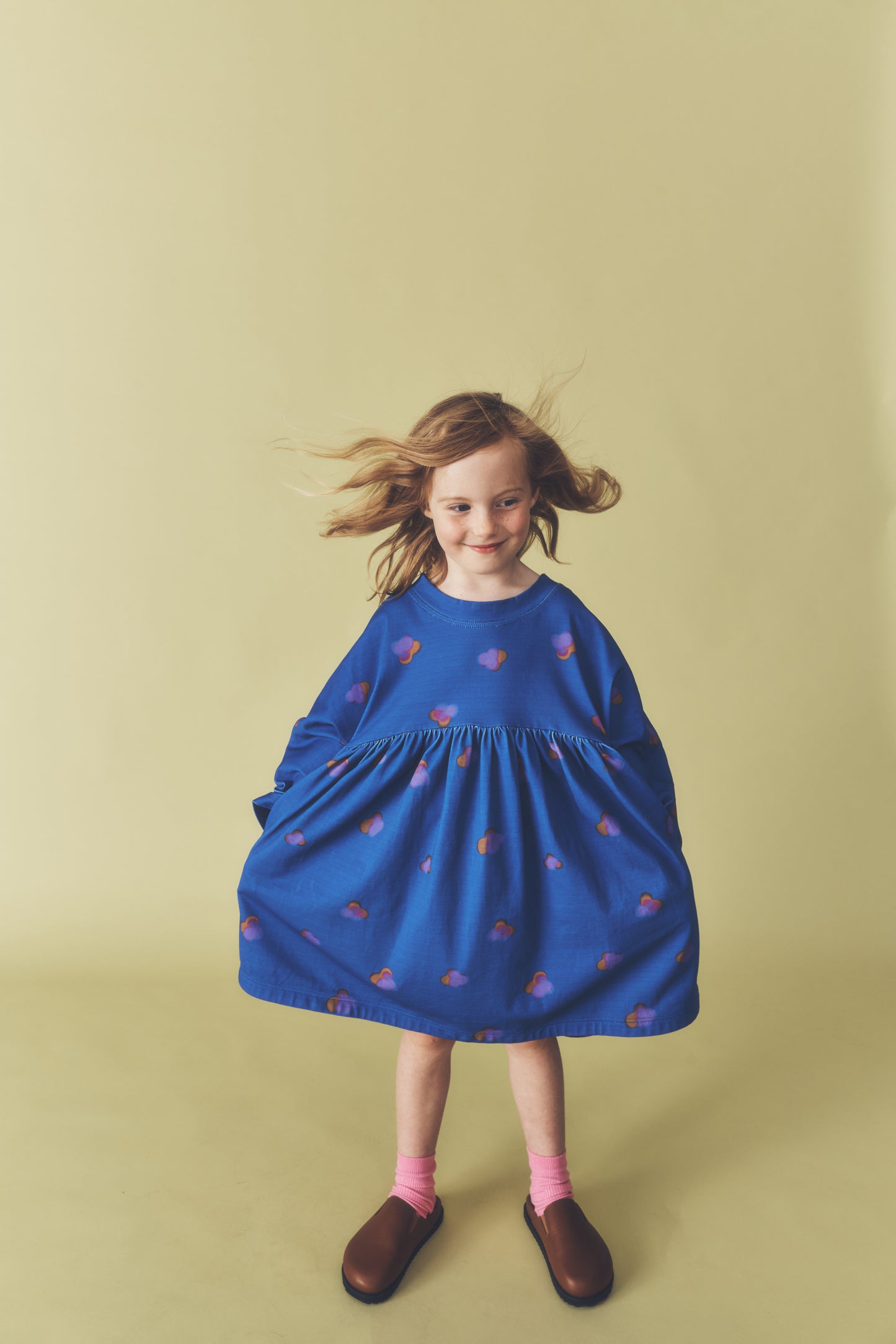 RUMI Monobloom Jersey Dress