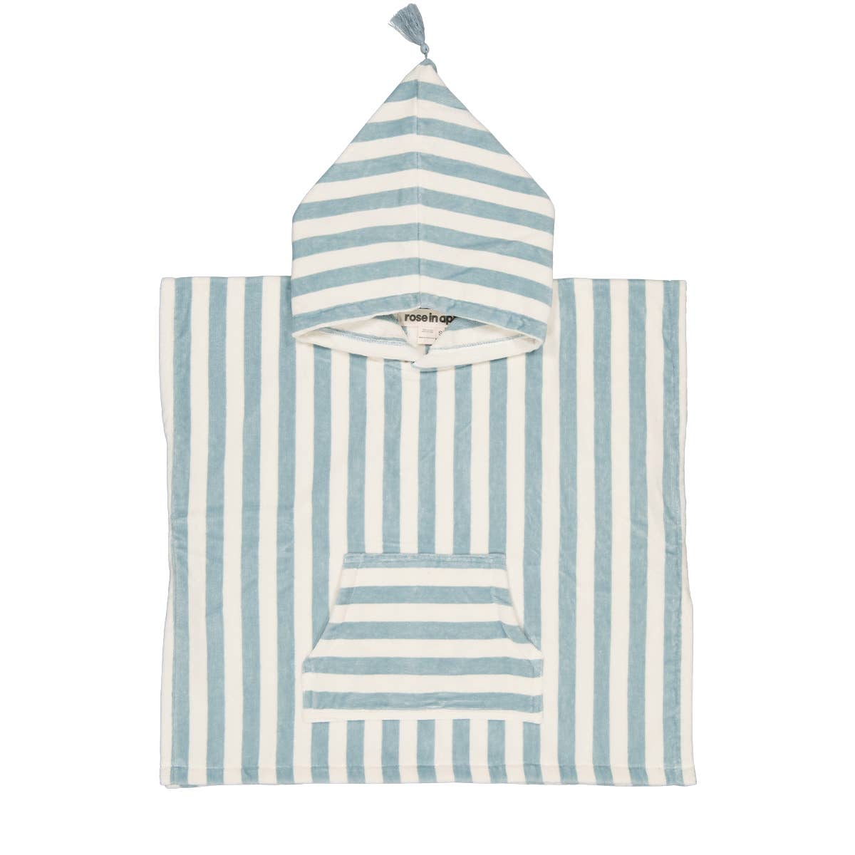 SUZON STRIPES KIDS PONCHO | BLUE CLOUD