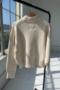 Zoe Cotton Sweater | Naturel