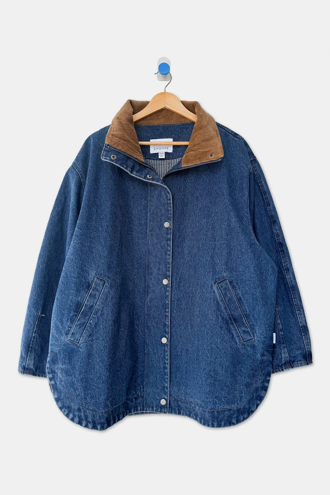 Blair Jacket | Blue Denim