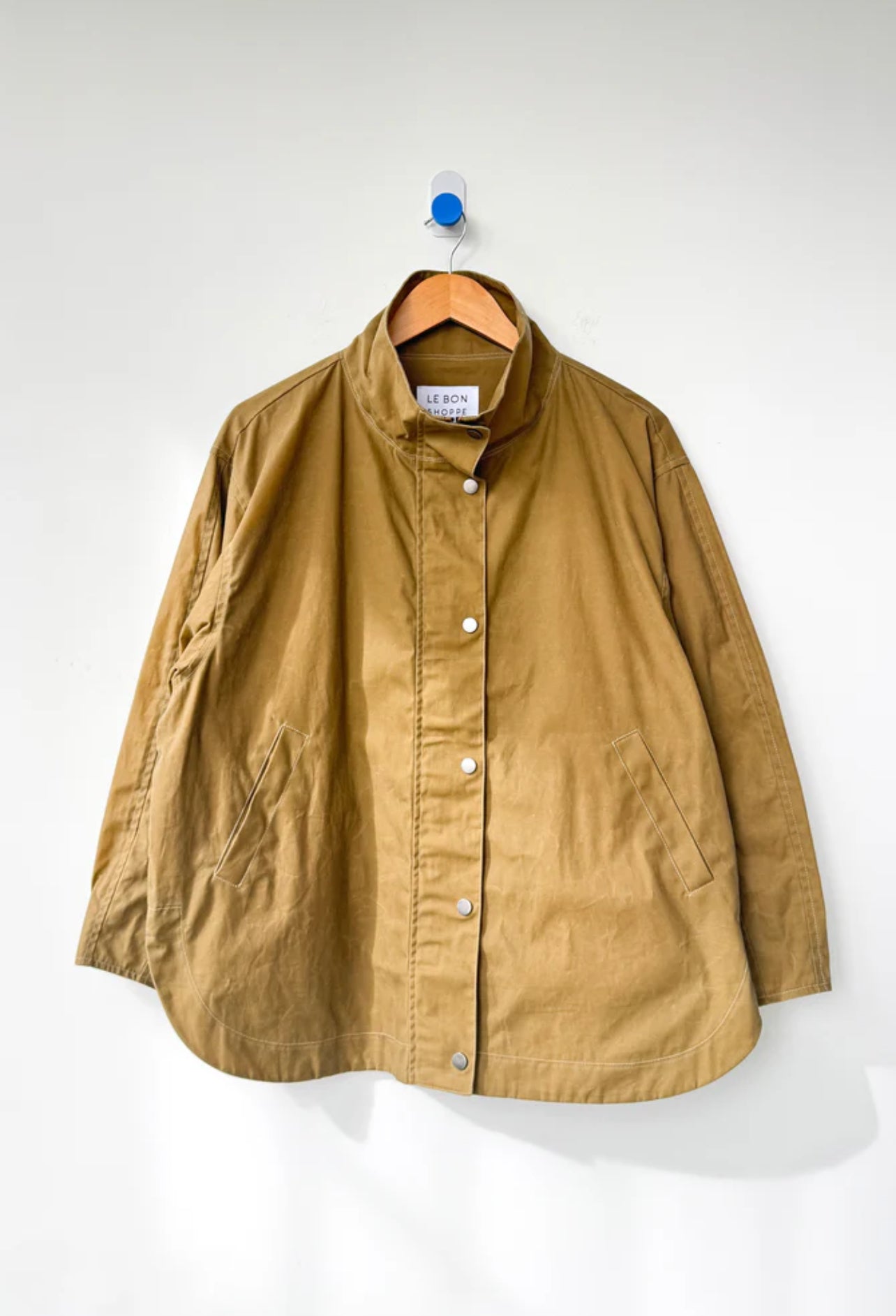 Le Bon Shoppe | Blair Waxed Cotton Jacket | Khaki