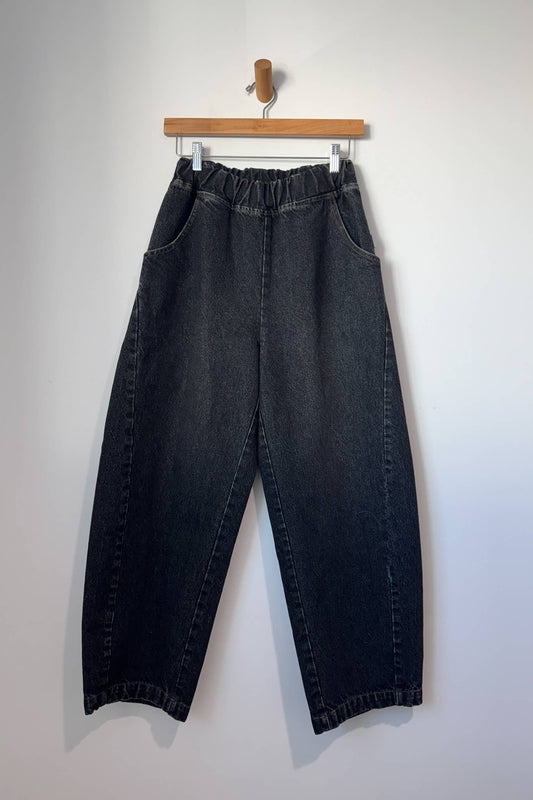 PREORDER Le Bon Shoppe Arc Pants | Black Denim