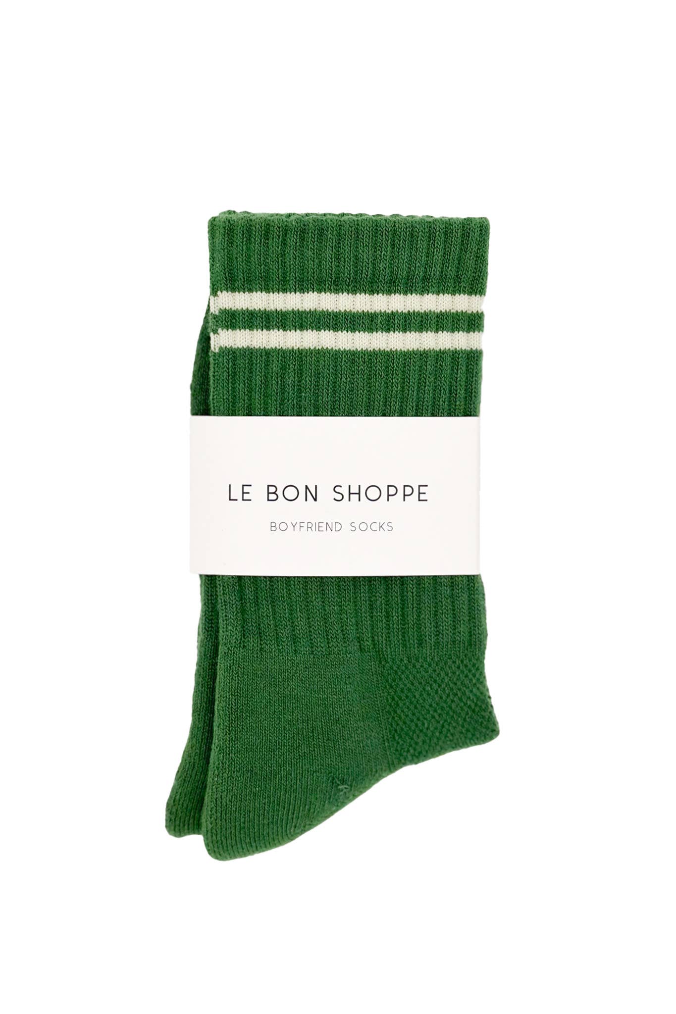 Boyfriend Socks | Moss
