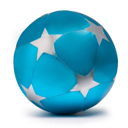 The Fabric Star Ball | Blue and Silver 30cm