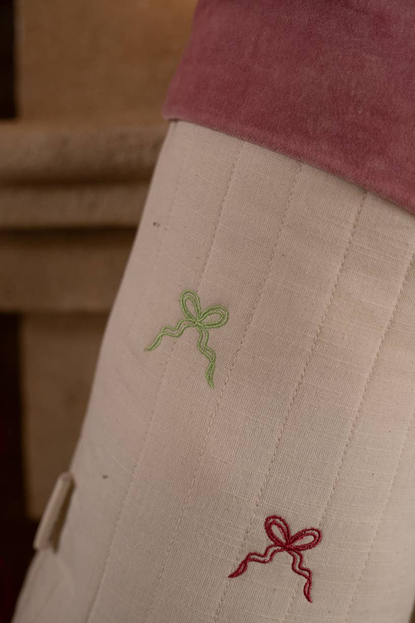 Christmas Stocking - Bows