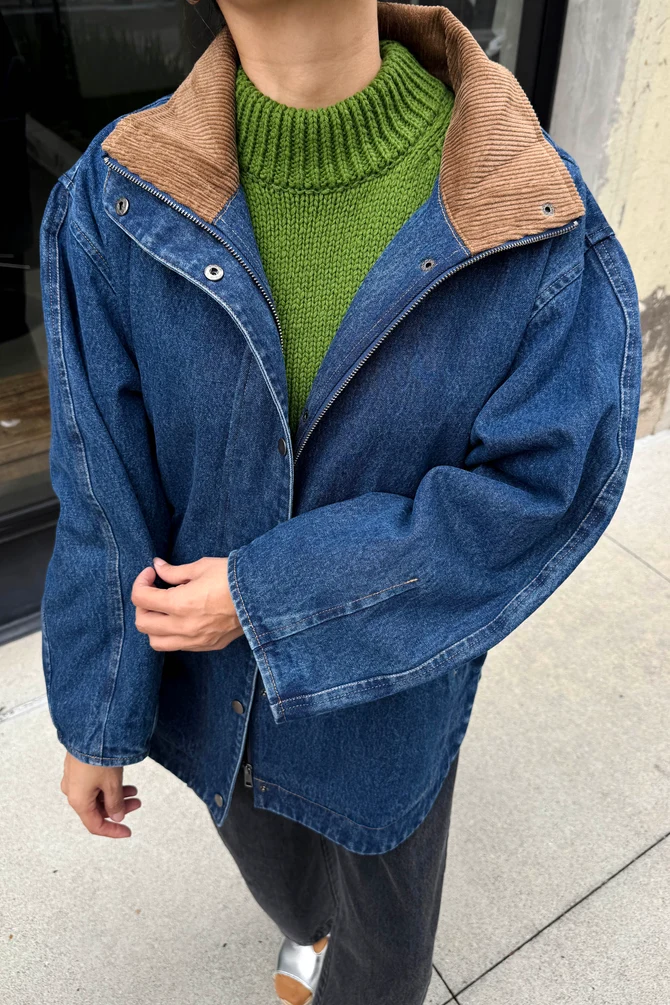 Blair Jacket | Blue Denim
