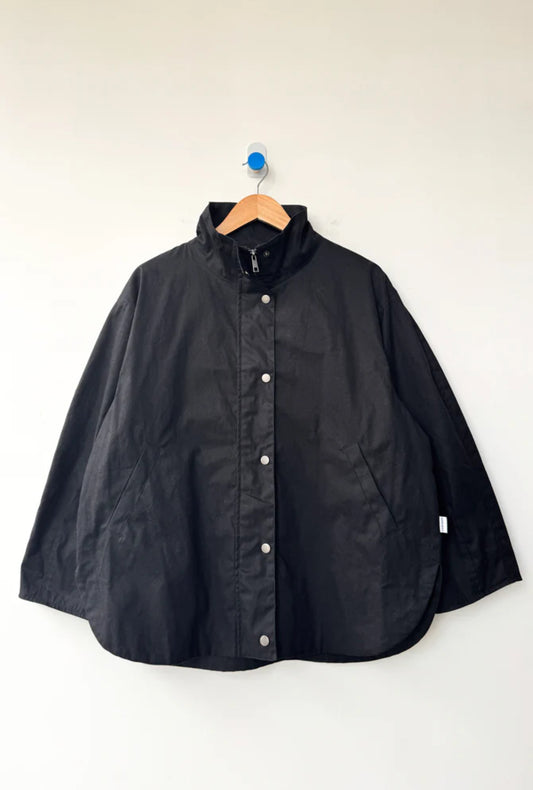 Le Bon Shoppe | Blair Waxed Cotton Jacket | Black