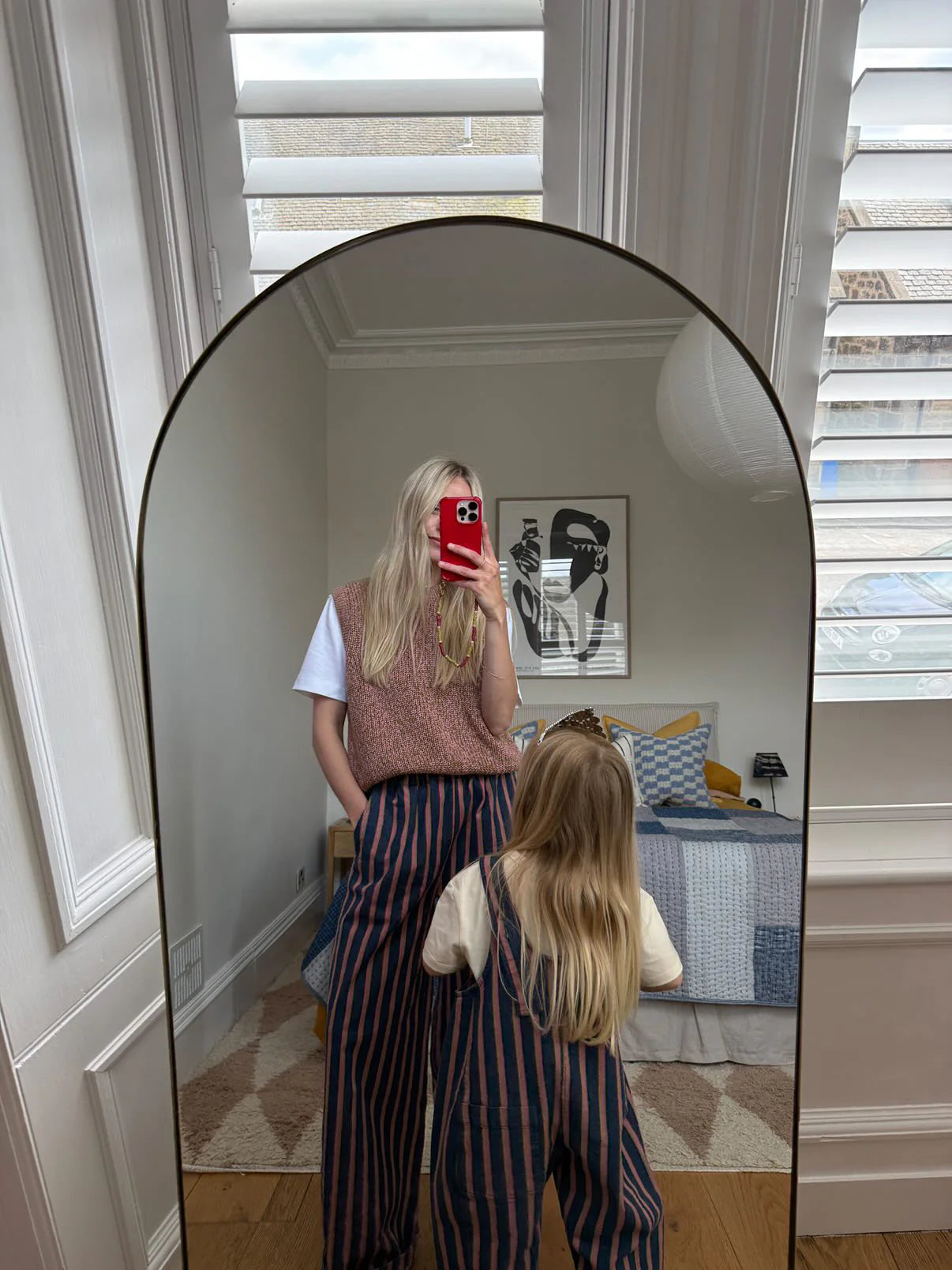 Studio Koter | EVER Denim Wide Leg Striped Trousers | ADULT