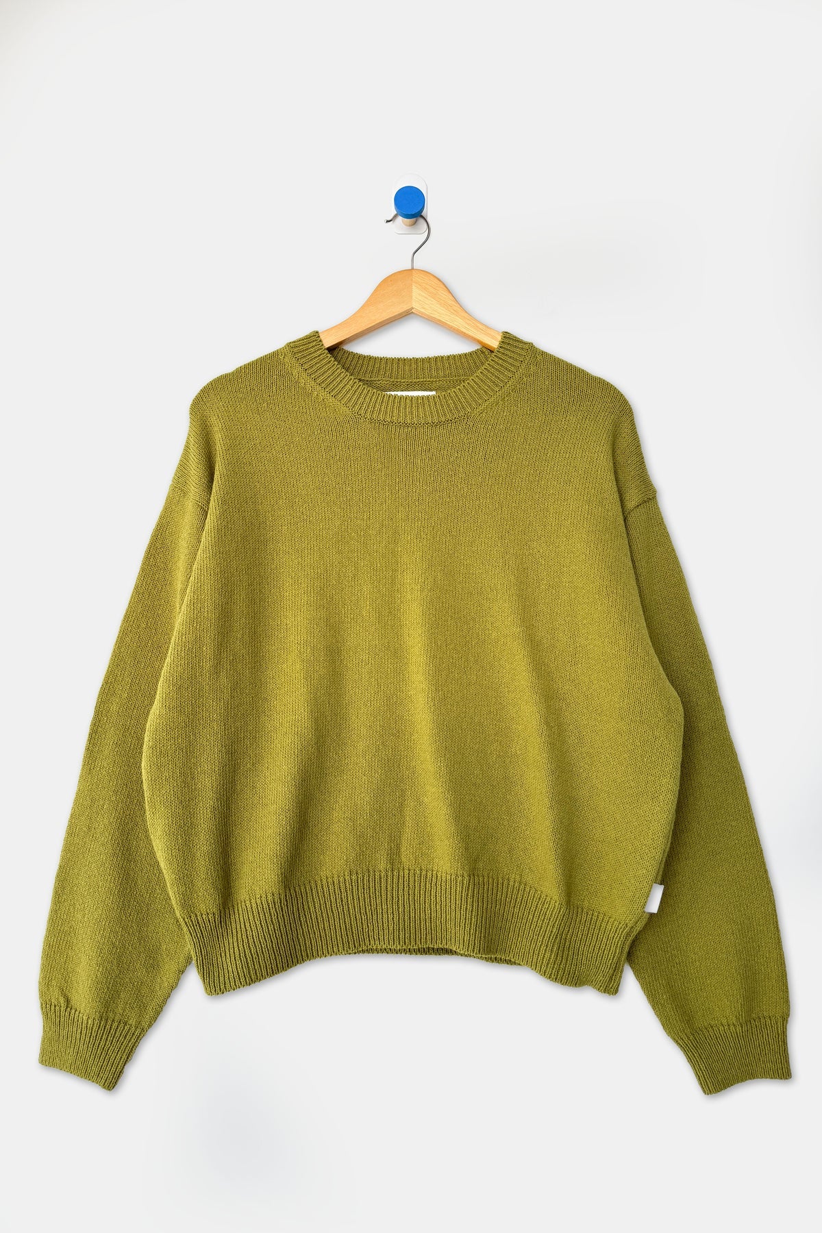 Milo Cotton Sweater | Golden Olive