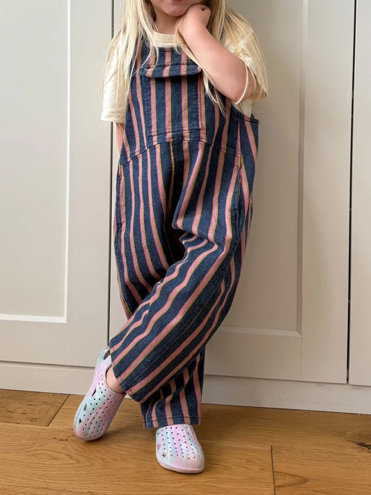 STRIPE KAI Denim Dungarees