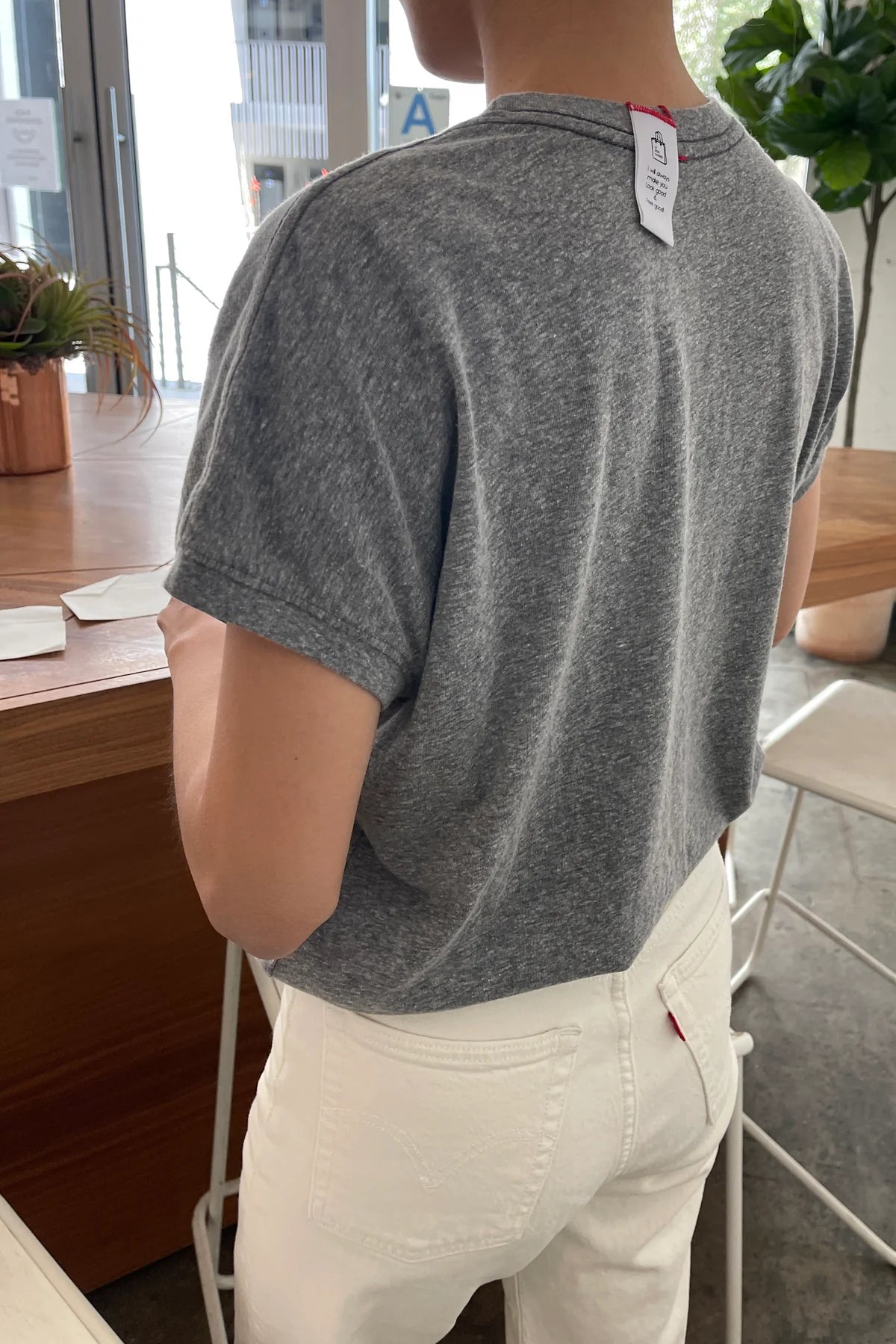 Le Bon Shoppe Ease Tee | Heather Grey