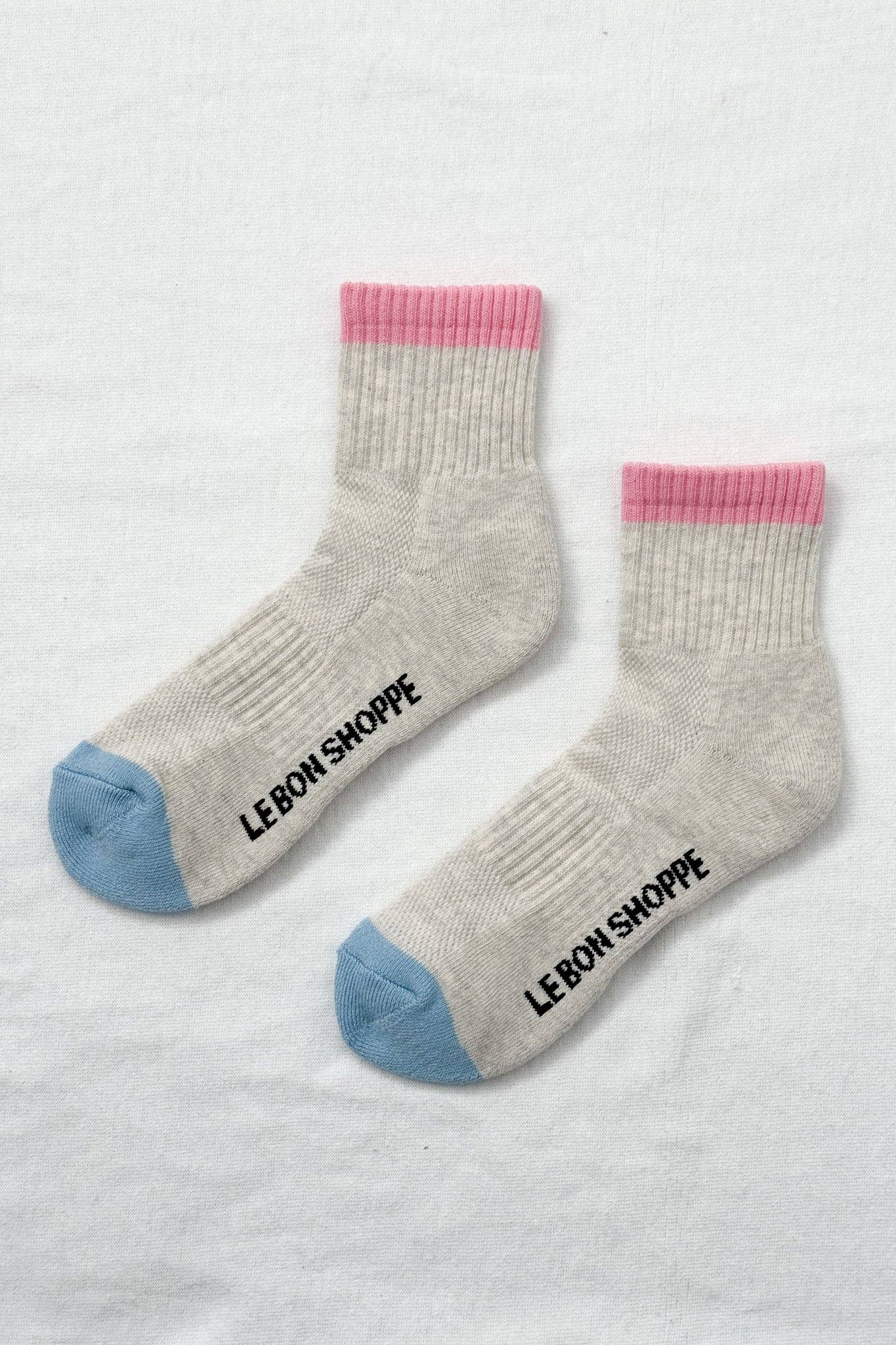 Color Block Girlfriend Socks | Black Coffee