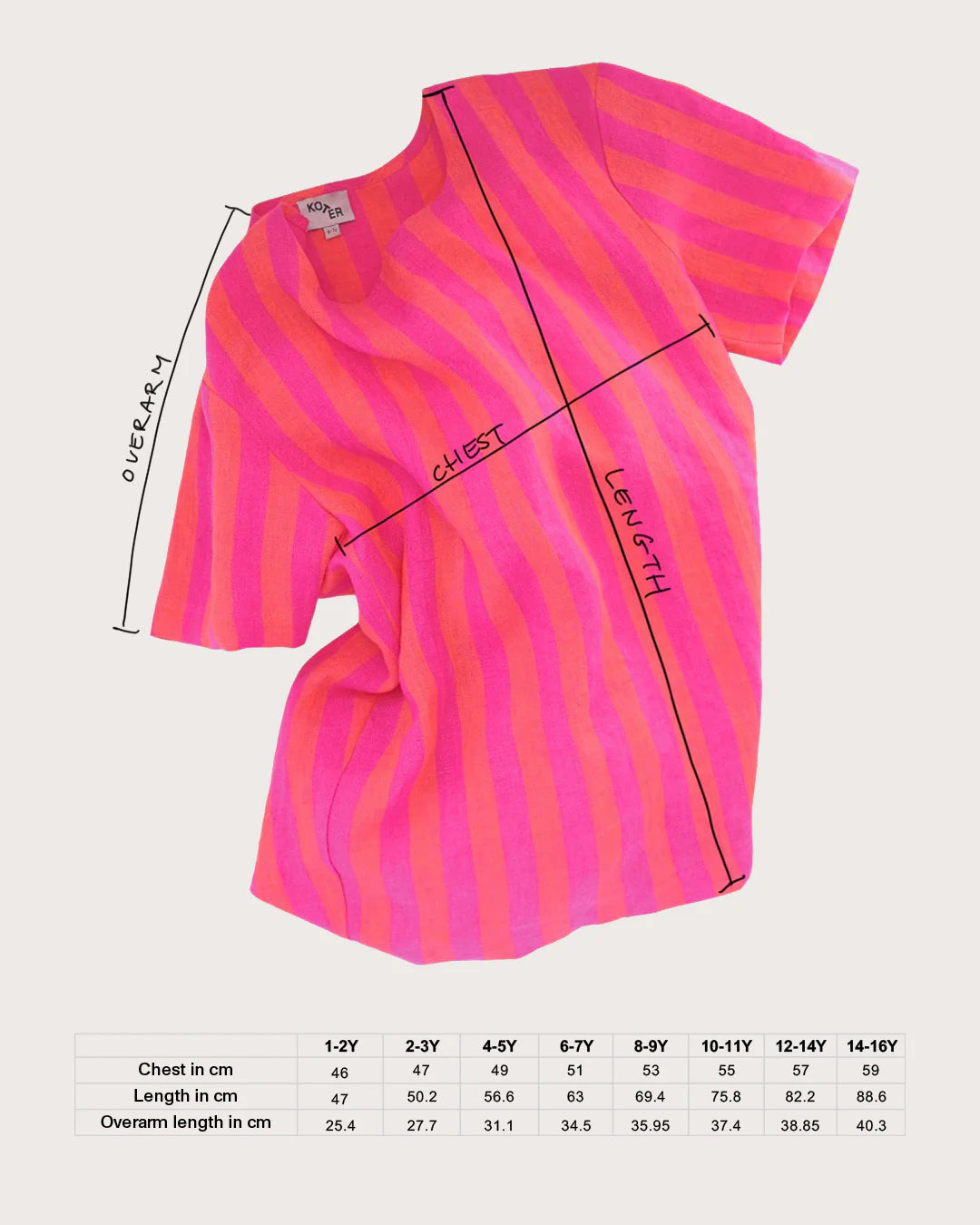Studio Koter | ALANI Linen Stripe Dress