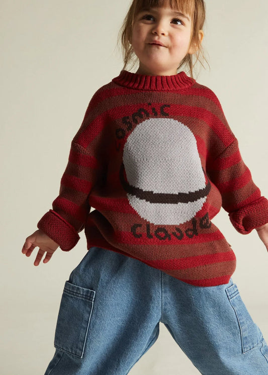 Claude & Co | Saturn Maroon Sweater