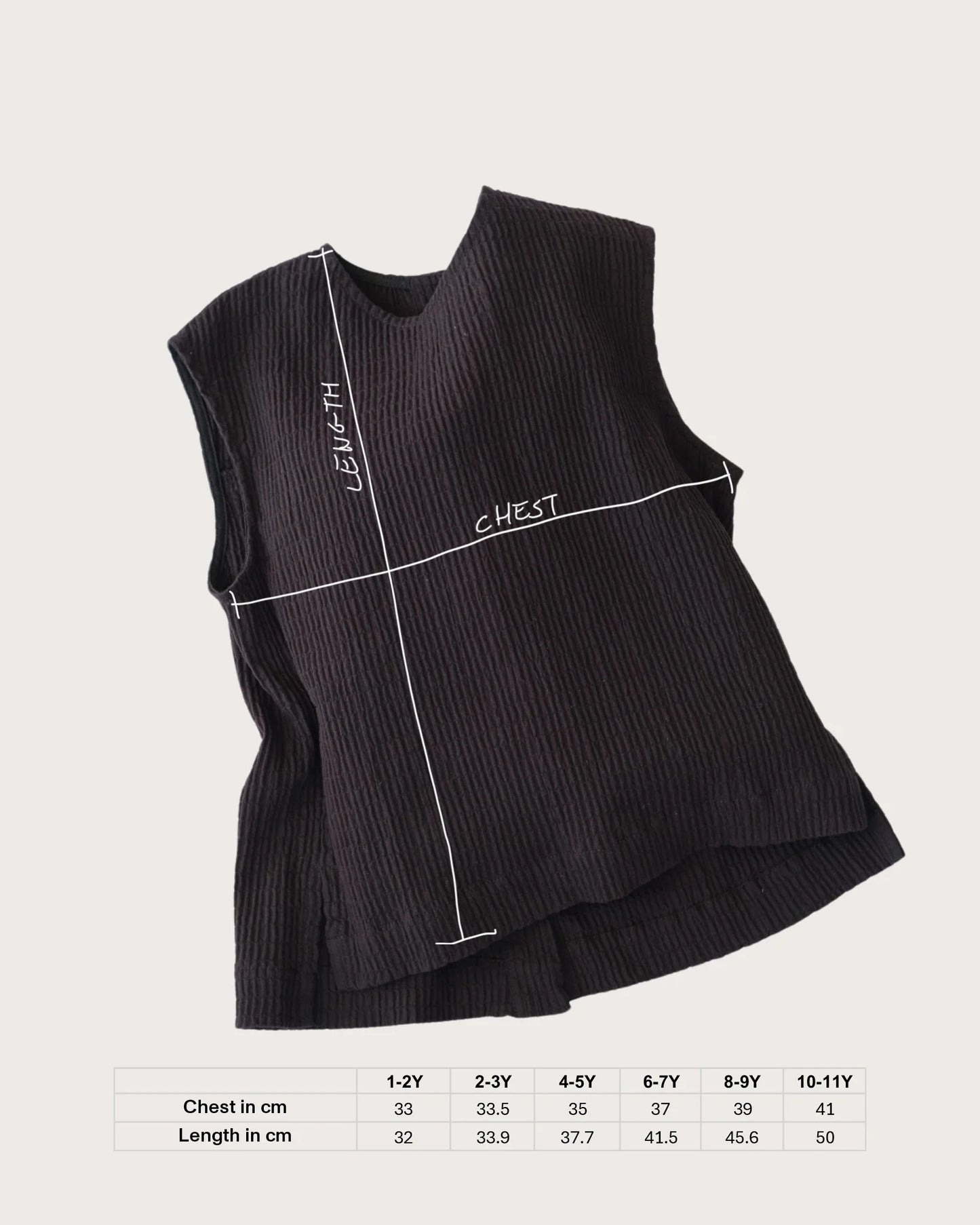 Studio Koter | CASS Mini Seersucker Vest