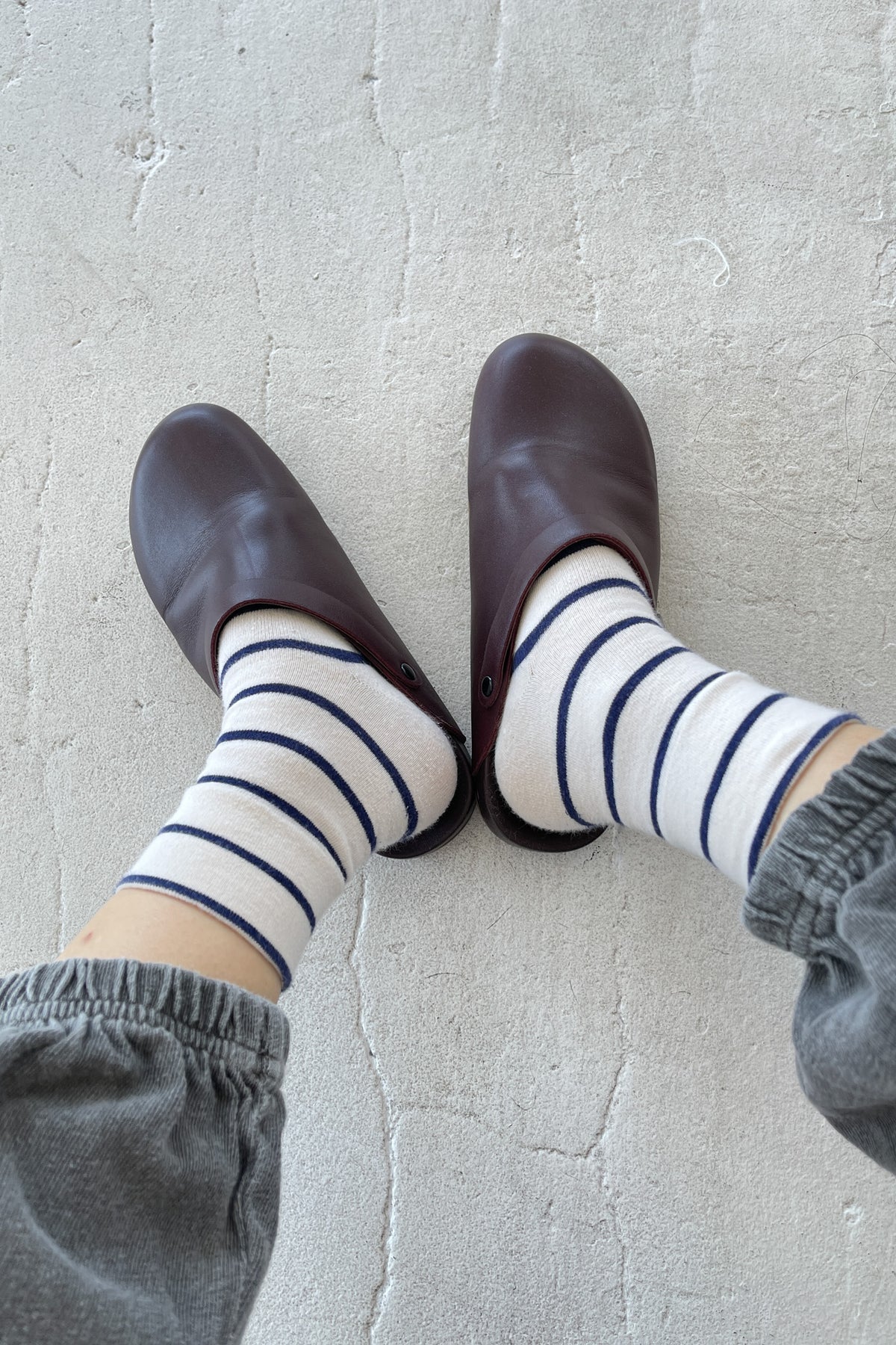 Le Bon Shoppe Wally Socks | Breton Stripe