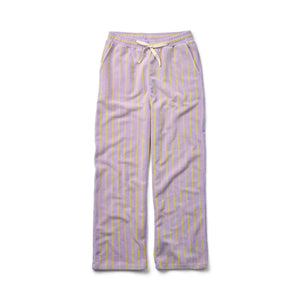 Naram Knitted Pants | Lilac and Neon Yellow