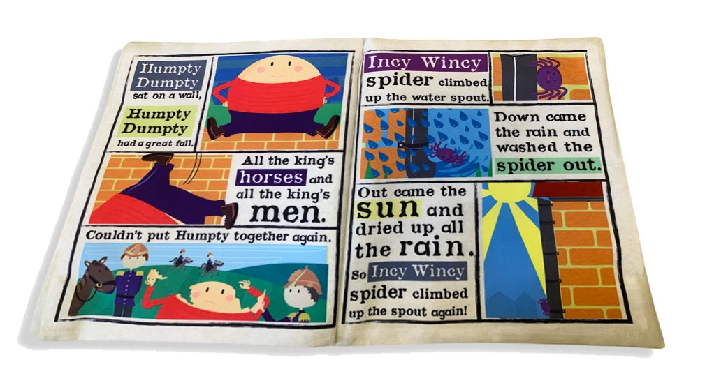 Nursery Times Crinkly Newspaper | Nursery Rhymes