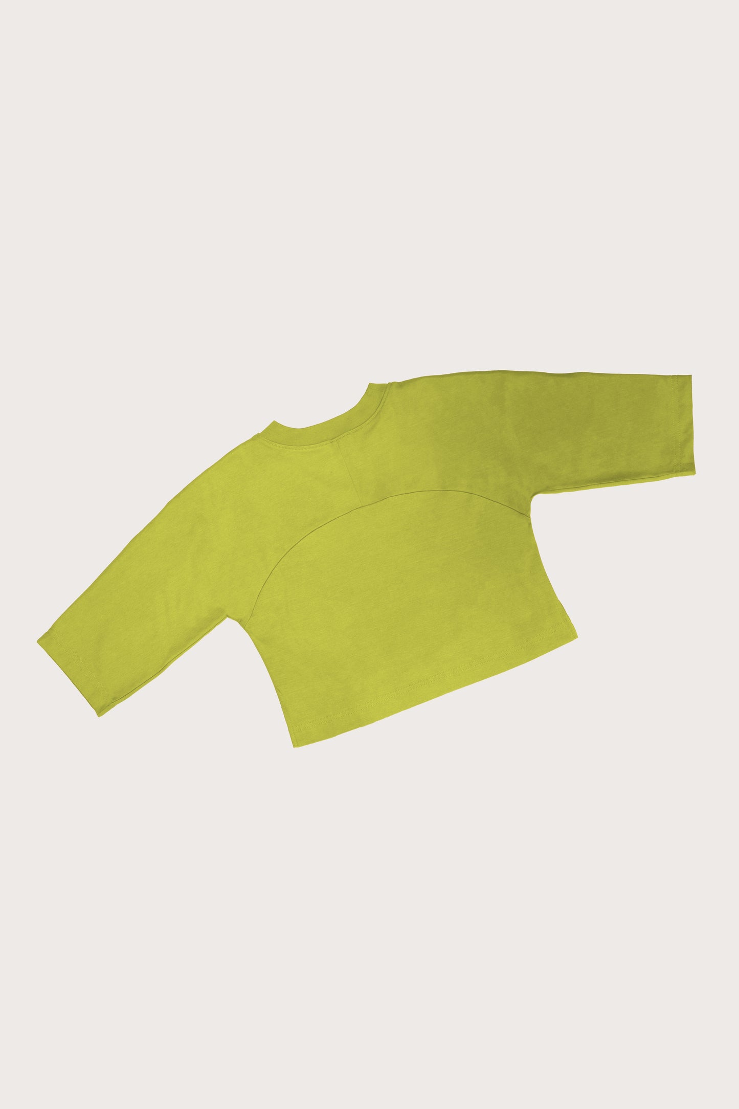 RORY Long Sleeve Cotton Rib T-Shirt | Apple Green