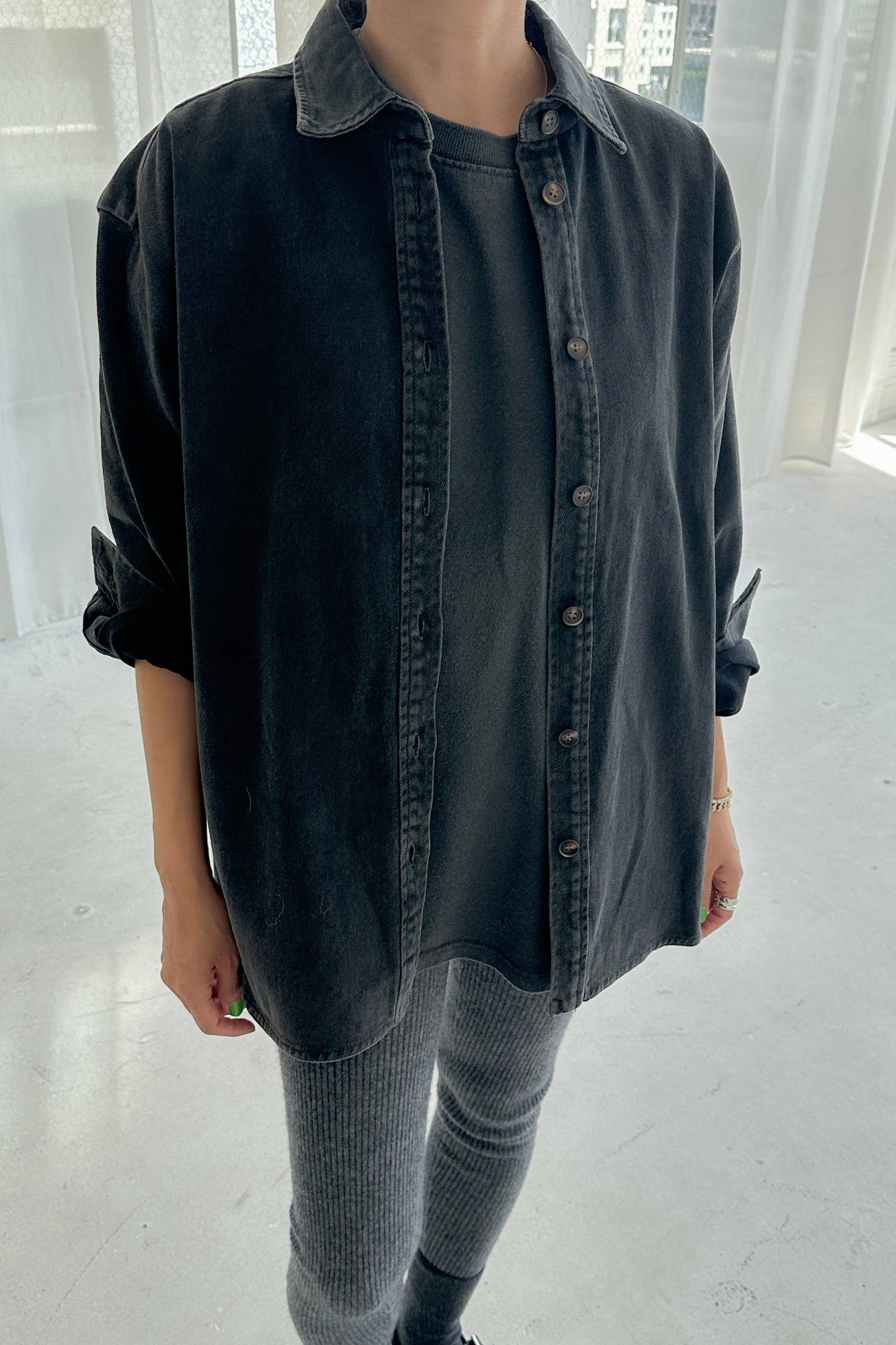 Le Bon Shoppe | Theo Jacket | Black Denim