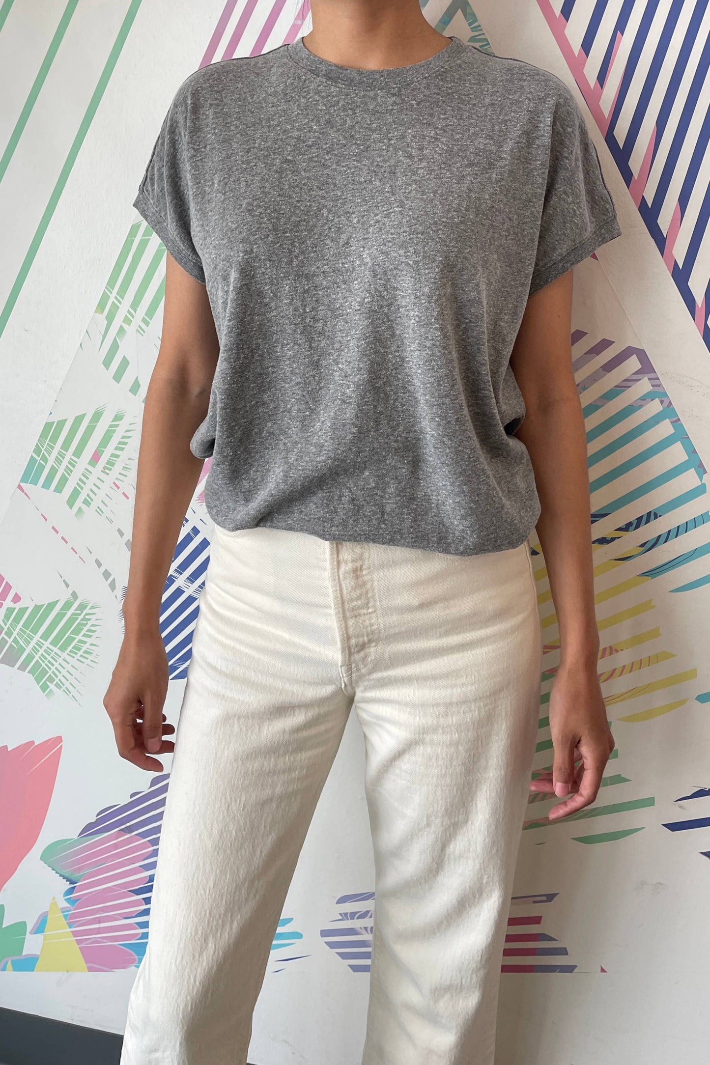 Le Bon Shoppe Ease Tee | Heather Grey