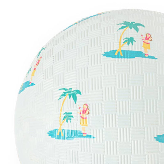 Small Hawaii Balloon 12 cm - white